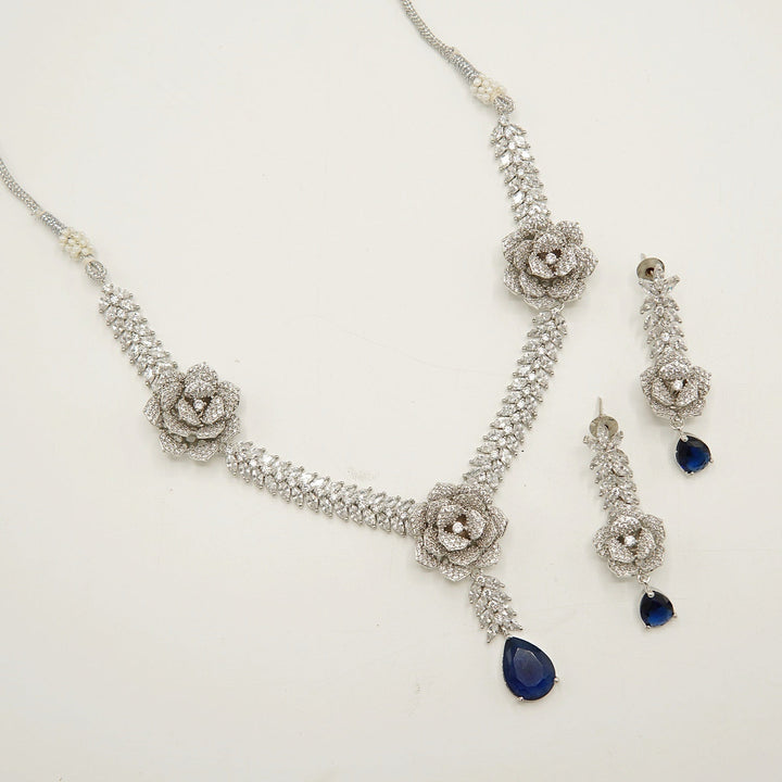 3D Micro A.D Necklace Set - tlmjewels