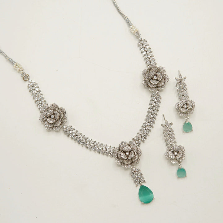 3D Micro A.D Necklace Set - tlmjewels