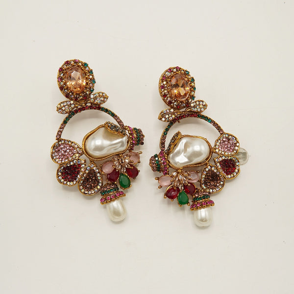 Turkish MOP Bali Earings