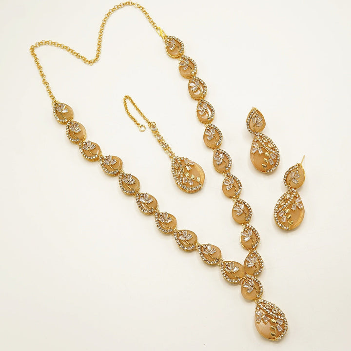 A.D Inspired Egyptian Zircone Tappers Mala Set - tlmjewels