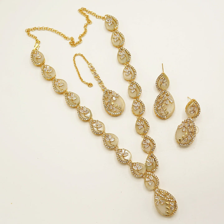 A.D Inspired Egyptian Zircone Tappers Mala Set - tlmjewels