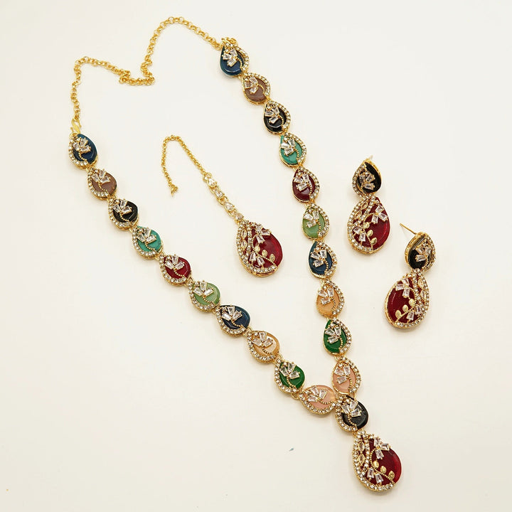 A.D Inspired Egyptian Zircone Tappers Mala Set - tlmjewels