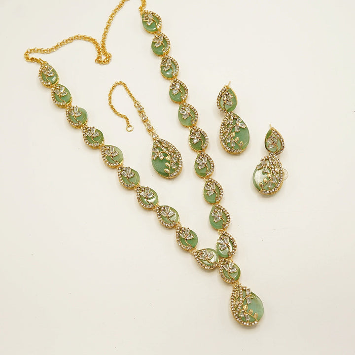 A.D Inspired Egyptian Zircone Tappers Mala Set - tlmjewels