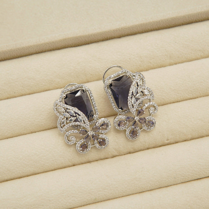 American Diamond Medium Size Studs - tlmjewels