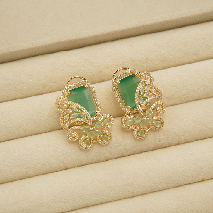 American Diamond Medium Size Studs - tlmjewels