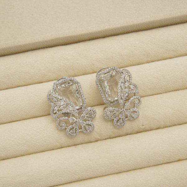 American Diamond Medium Size Studs - tlmjewels