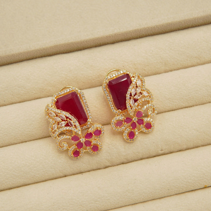 American Diamond Medium Size Studs - tlmjewels