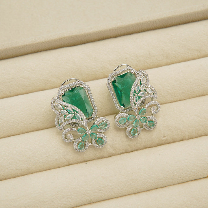 American Diamond Medium Size Studs - tlmjewels