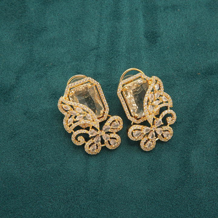 American Diamond Medium Size Studs - tlmjewels