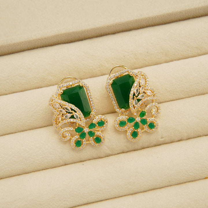 American Diamond Medium Size Studs - tlmjewels
