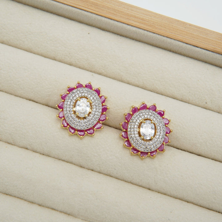 American Diamond Studs - tlmjewels