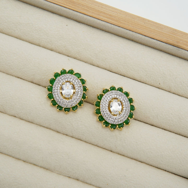 American Diamond Studs - tlmjewels