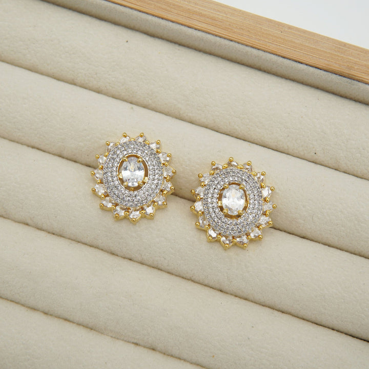 American Diamond Studs - tlmjewels