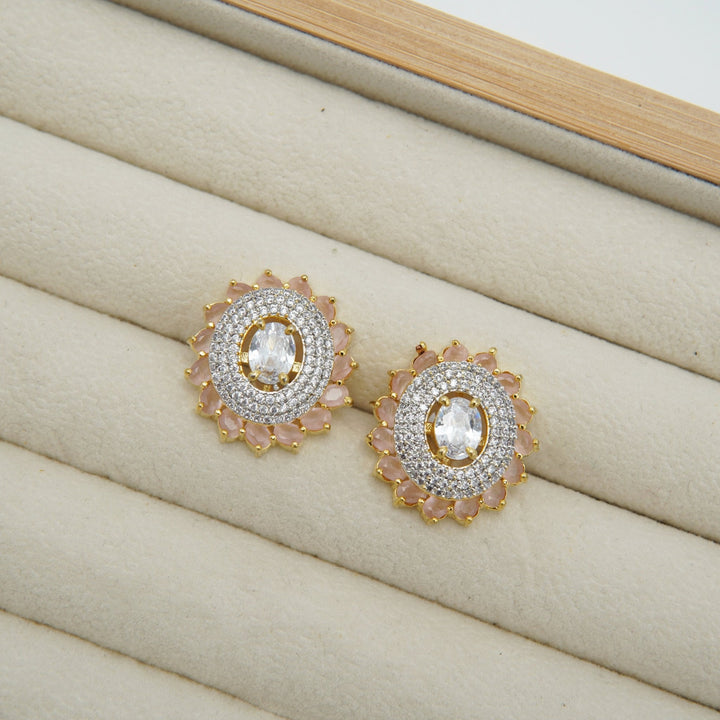 American Diamond Studs - tlmjewels