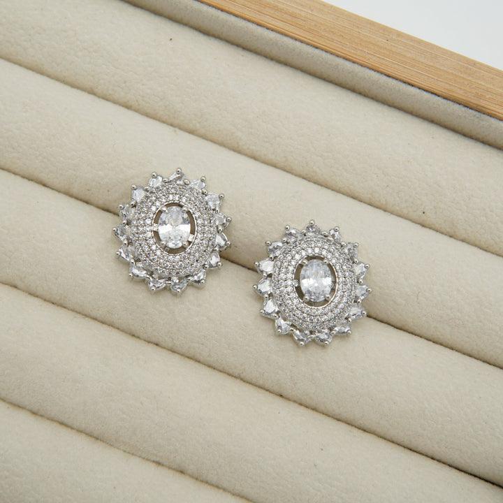 American Diamond Studs - tlmjewels