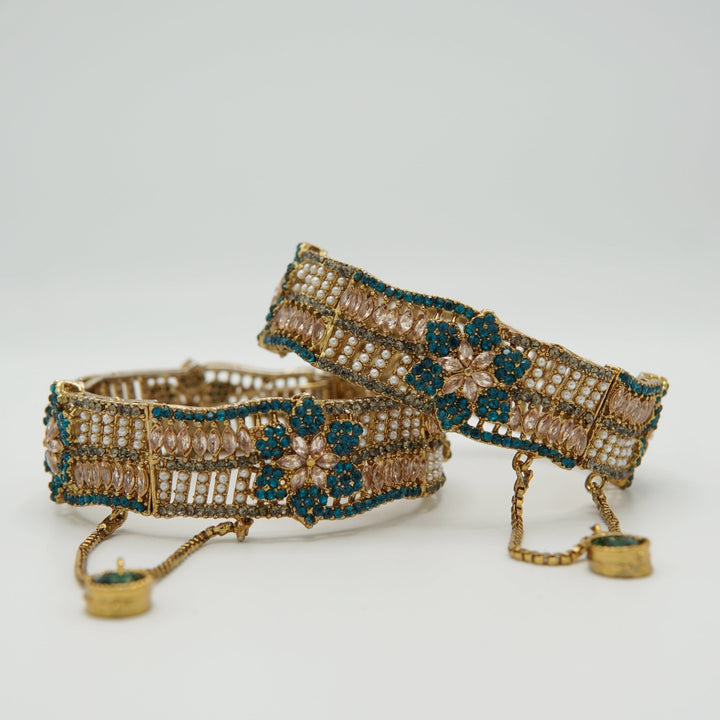 Antique And Copper Turkish Bangles - tlmjewels