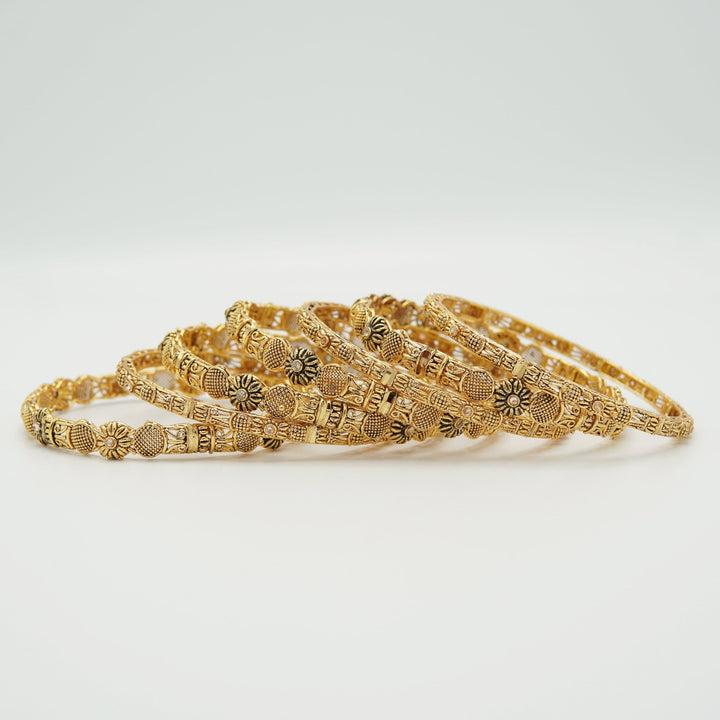 Antique Daily Wear Churi Kara Set - tlmjewels