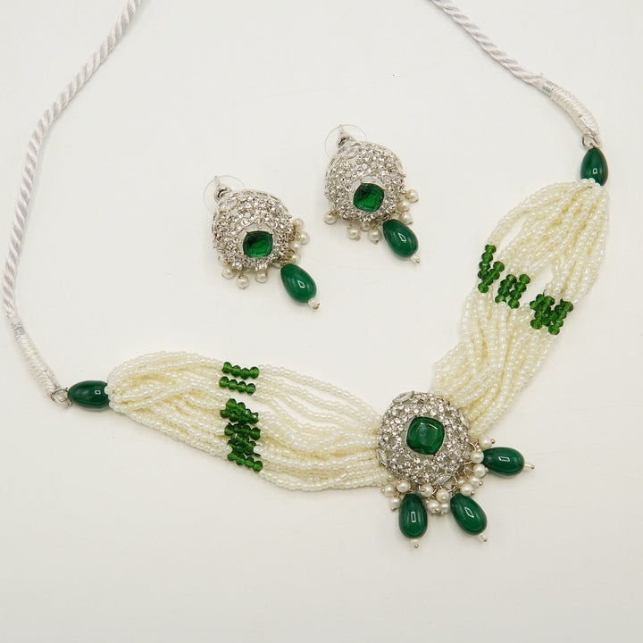 Classic Chik Patti Choker Set - tlmjewels