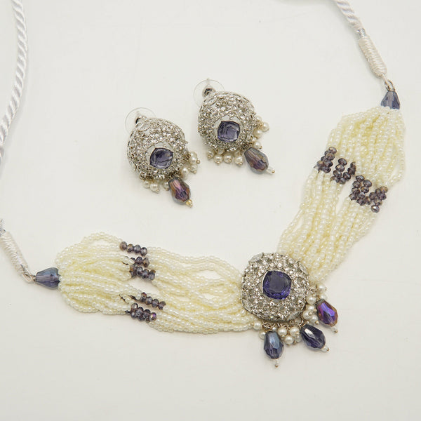 Classic Chik Patti Choker Set - tlmjewels