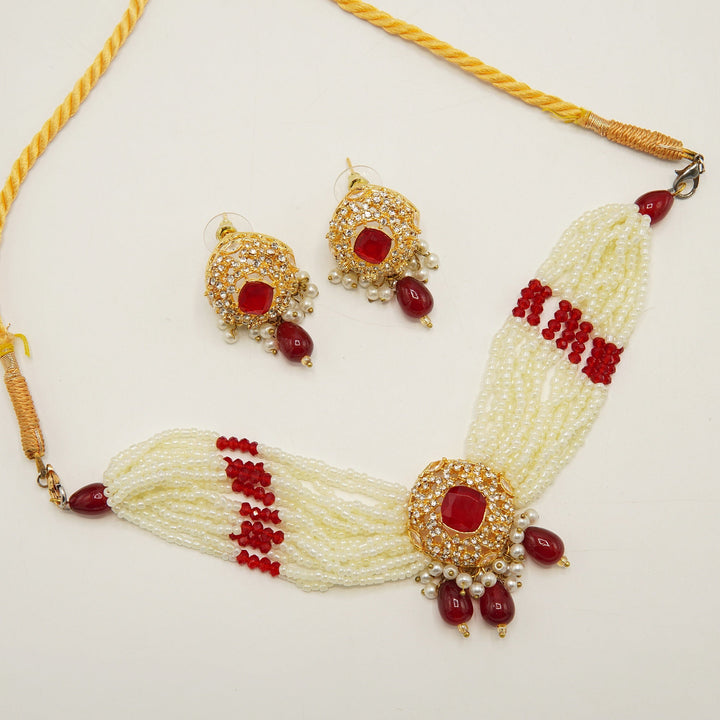 Classic Chik Patti Choker Set - tlmjewels