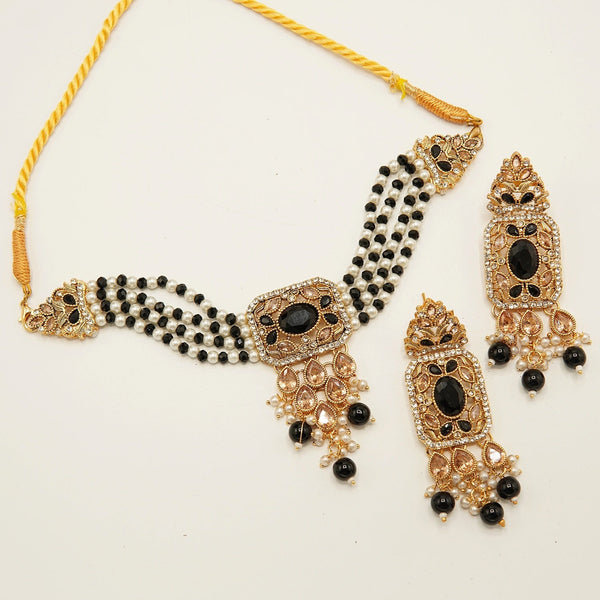Classic Polki Choker Patti Set - tlmjewels