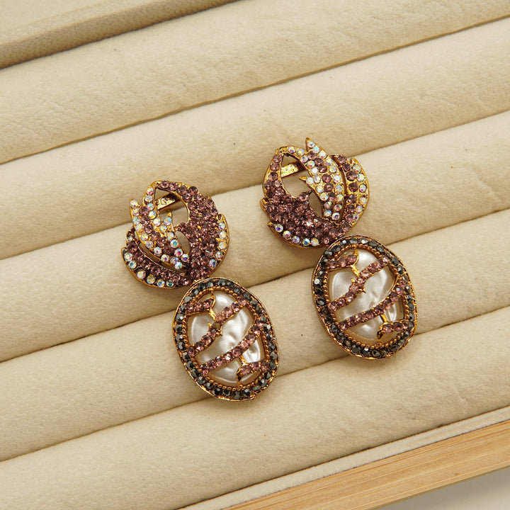 Classic Turkish Mother Of Pearl Earring - tlmjewels