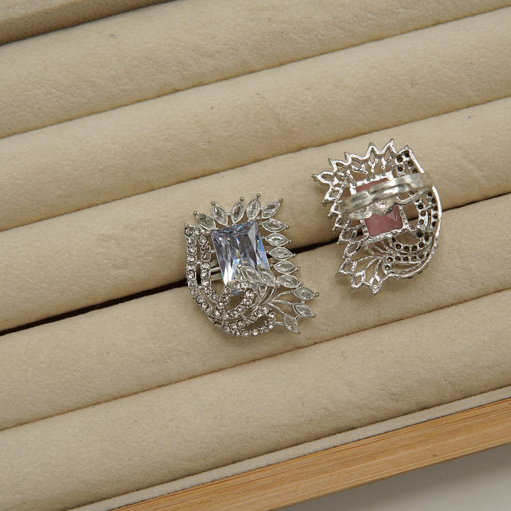 Crown Style Zircones Ring - tlmjewels