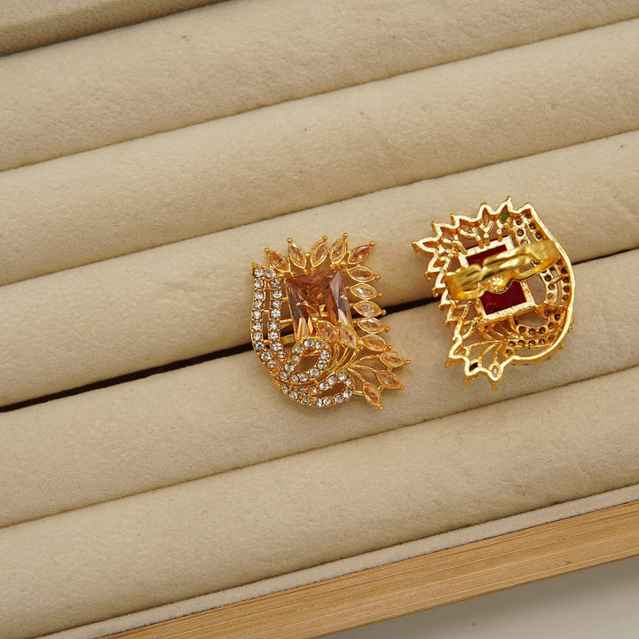 Crown Style Zircones Ring - tlmjewels