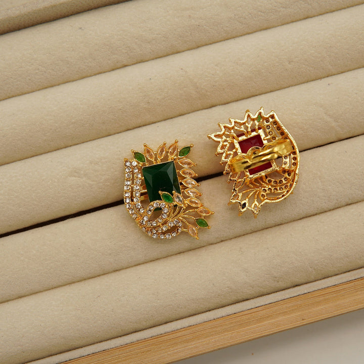 Crown Style Zircones Ring - tlmjewels