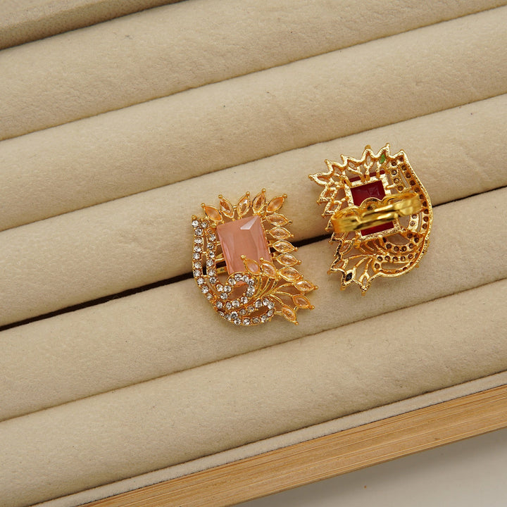 Crown Style Zircones Ring - tlmjewels