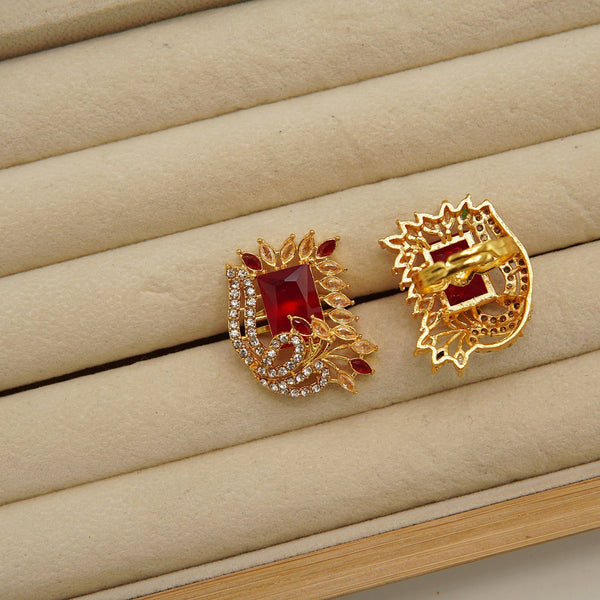 Crown Style Zircones Ring - tlmjewels