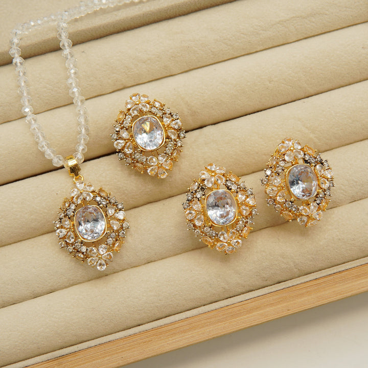 Cubic Zirconia Jarao Combo Set - tlmjewels