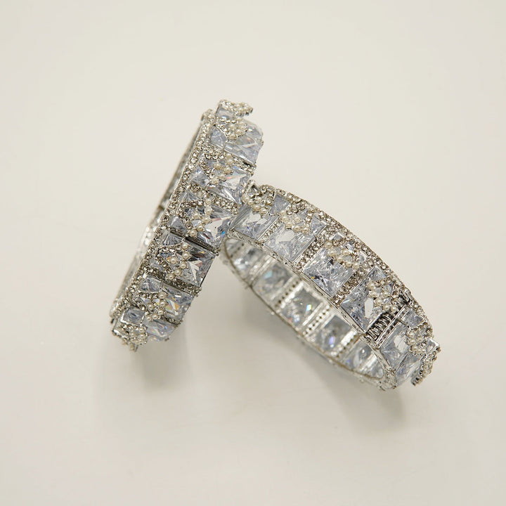 Cubic Zirconia Royal Bangles - tlmjewels