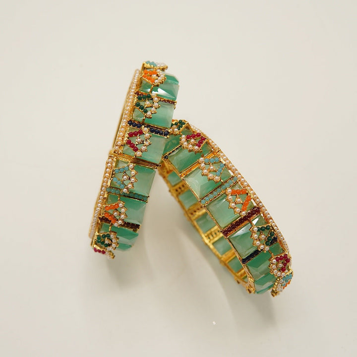 Cubic Zirconia Royal Bangles - tlmjewels