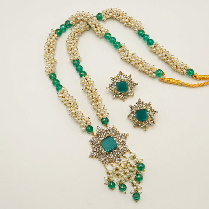 Cut Zirconia Daimond Mala Sets - tlmjewels