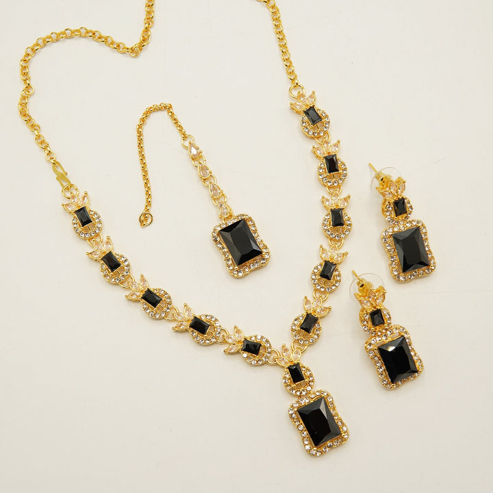 Daimond Zircones Mini Necklace Set - tlmjewels