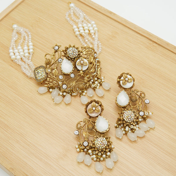 Designer M.OP Choker Set - tlmjewels