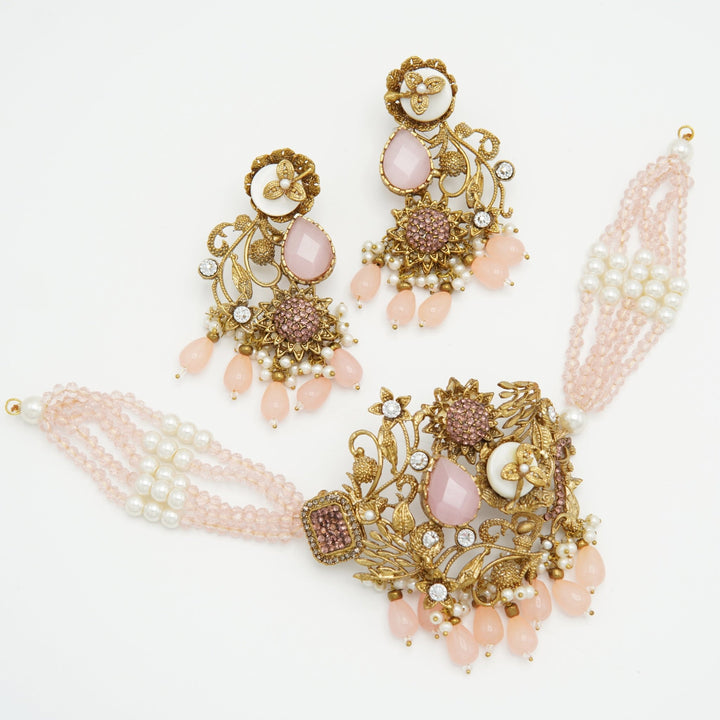 Designer M.OP Choker Set - tlmjewels