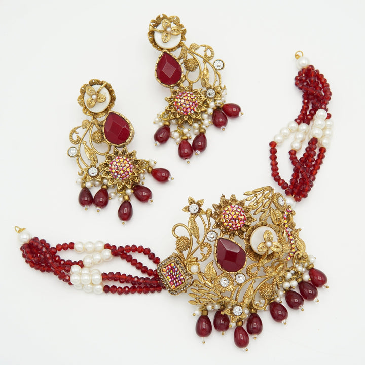 Designer M.OP Choker Set - tlmjewels