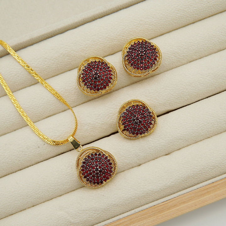 Diamond Cut Jarao Combo Set - tlmjewels