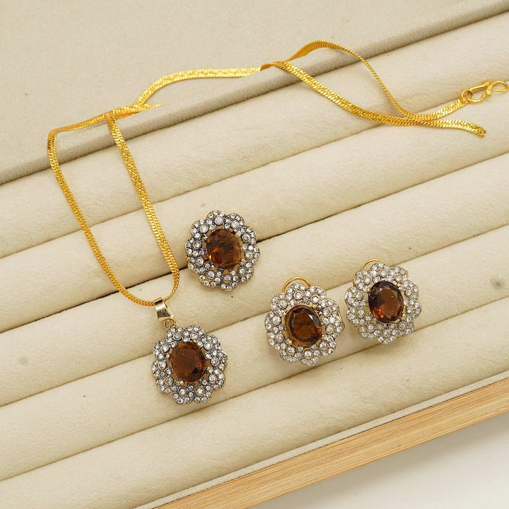 Diamond Doublet Stone Combo Set - tlmjewels