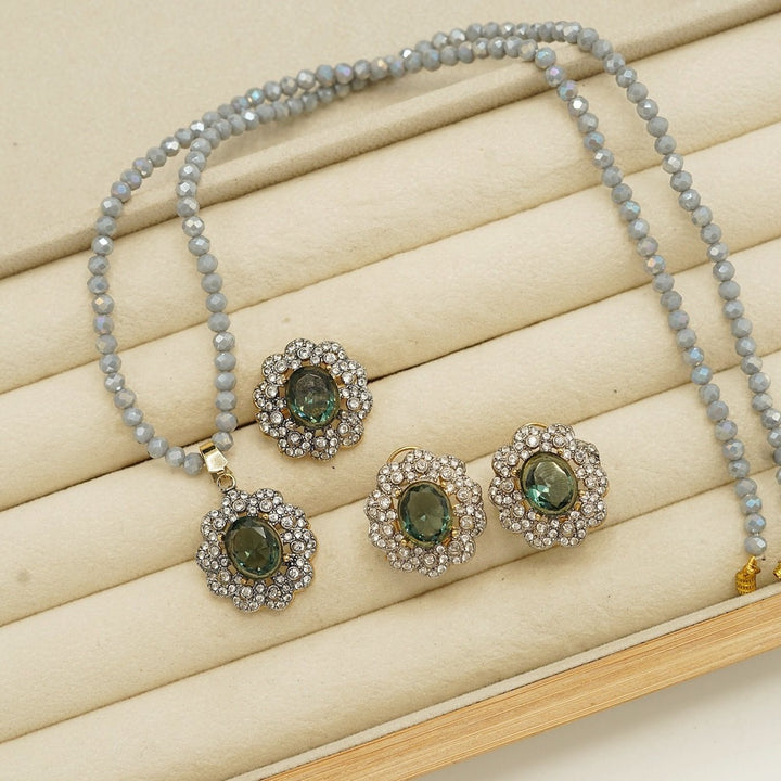 Diamond Doublet Stone Combo Set - tlmjewels