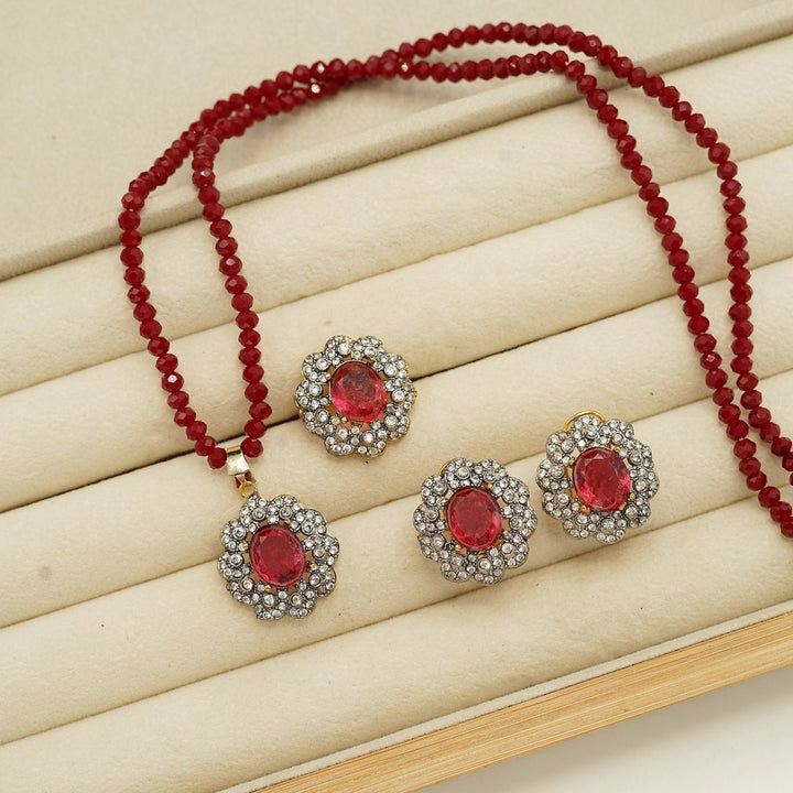 Diamond Doublet Stone Combo Set - tlmjewels