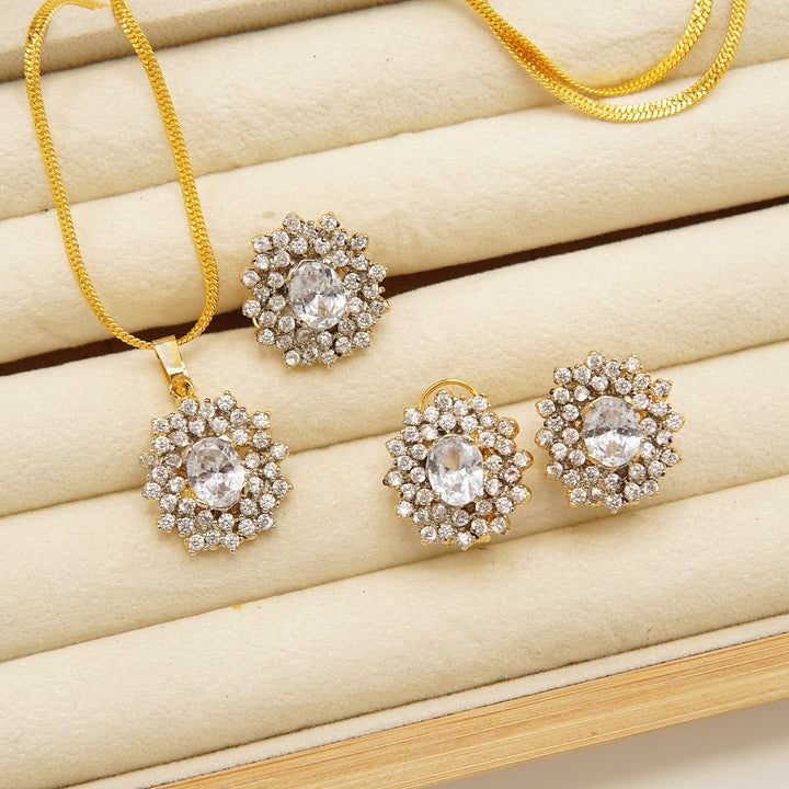 Diamond Zircones Combo Set - tlmjewels