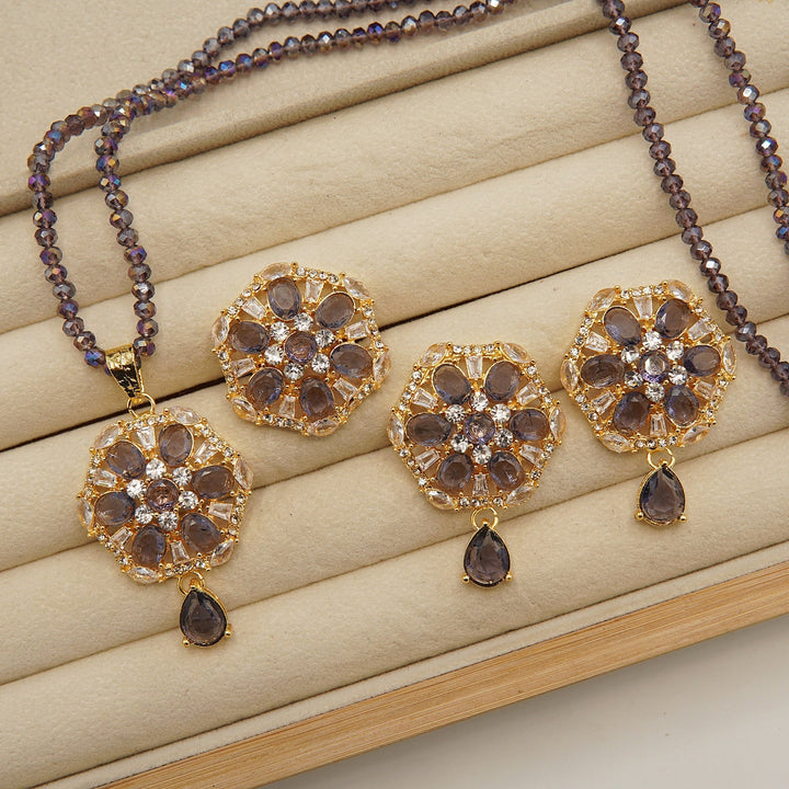 Doublets And Zircones Big Size Combo Set - tlmjewels