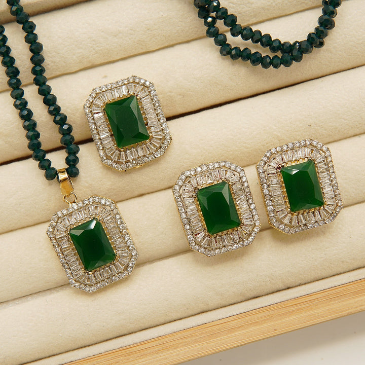 Doublets Stones Zircones Tappers Combo Set - tlmjewels