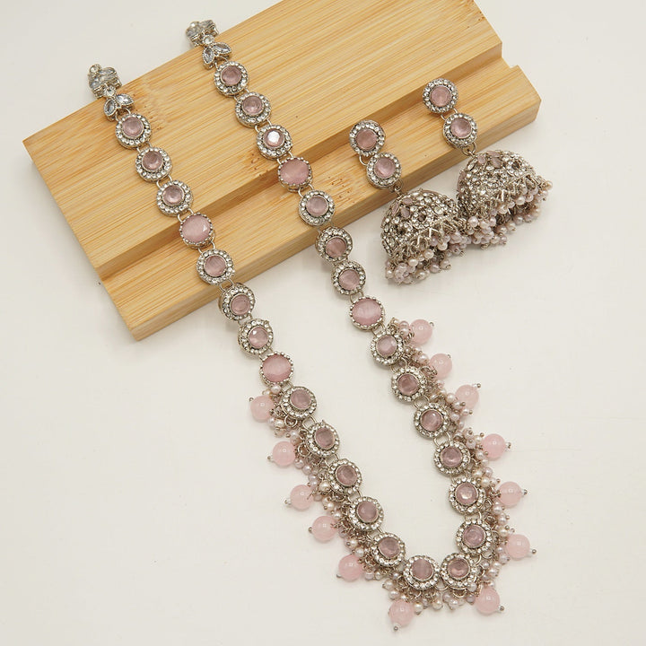 Egyptian Ghini Style Jhumkay Mala Set - tlmjewels