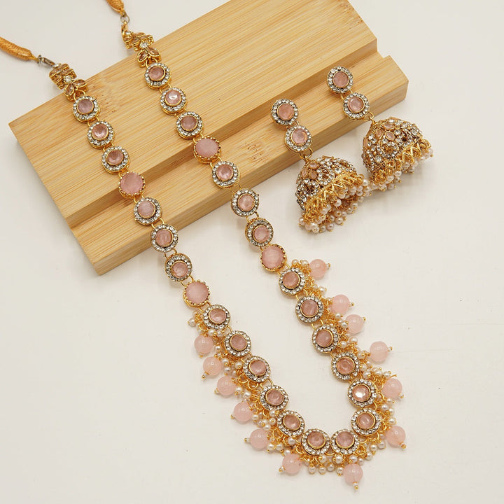 Egyptian Ghini Style Jhumkay Mala Set - tlmjewels