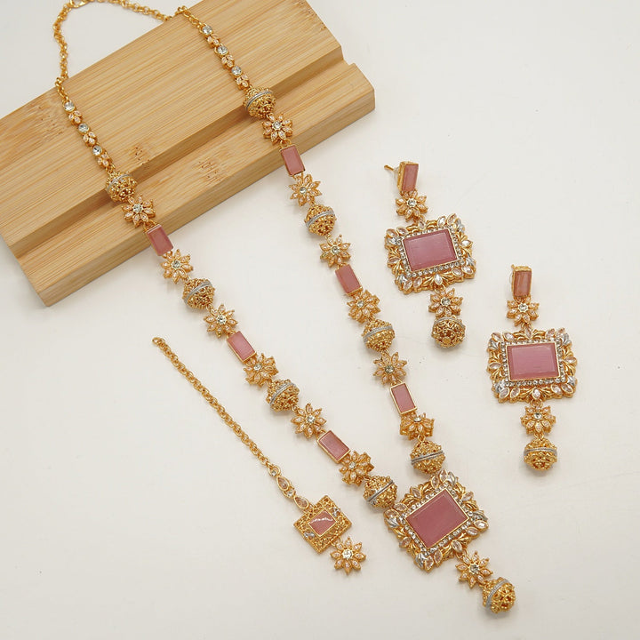 Egyptian Long Party Wear Mala Set - tlmjewels