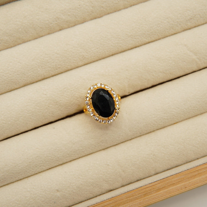 Egyptian One Stone Round Ring - tlmjewels